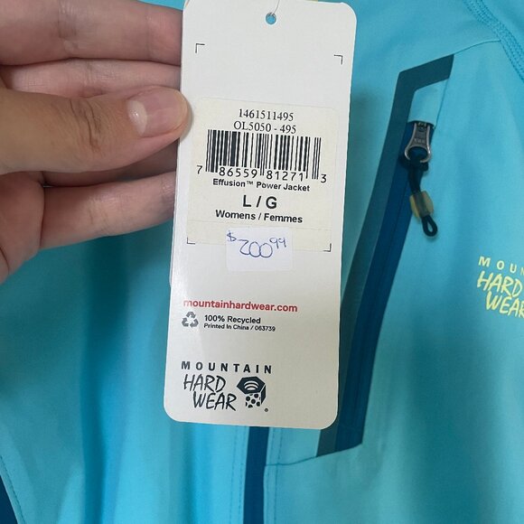 NWT MOUNTAIN HARDWEAR Effusion Power Jacket L - Picture 5 of 7